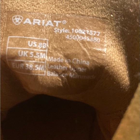 Ariat Leather Moccasin - Women’s 8 - Picture 4 of 5